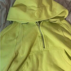 lululemon athletica Yellow Hoodie
